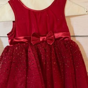 Toddler red dress